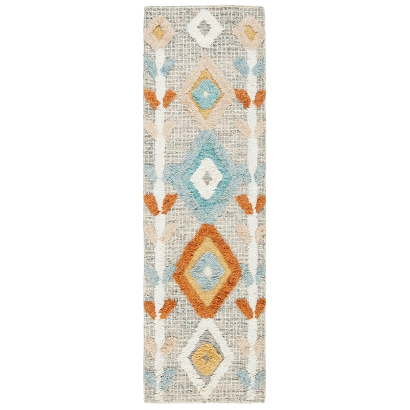 SAFAVIEH Handmade Kenya Dorkas Modern Wool Rug