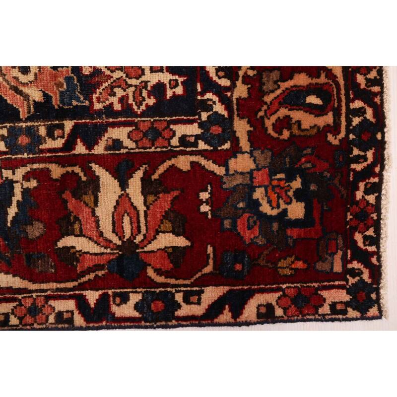 ECARPETGALLERY Hand-knotted Kayseri Vintage Red Wool Rug - 6'11 x 10'0