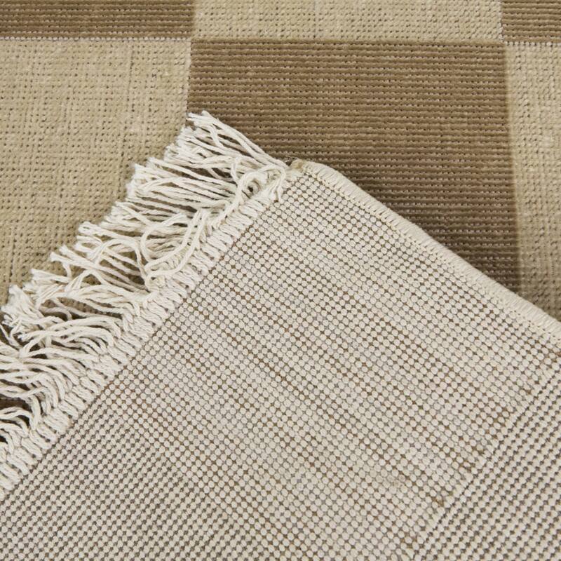 Pearse Checkered Color Block Area Rug