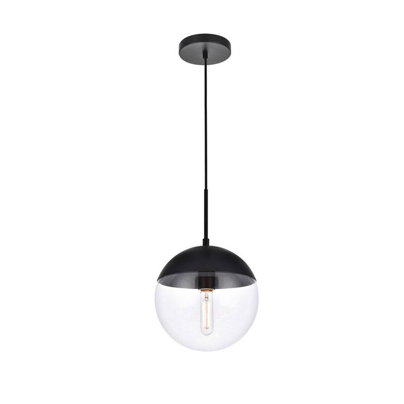 1-Light Pendant with 10 inch Clear Glass