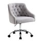 preview thumbnail 7 of 31, Modern Home Office Chair Velvet Swivel Armchair Chair with Soft Seat - 23.00 x 20.00 x 36.00 inch