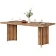preview thumbnail 23 of 33, Farmhouse Rectangular Dining Table for 4-6 People