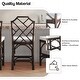 preview thumbnail 6 of 39, NPD Furniture Kara Rattan Counter Stool (Set of 2)