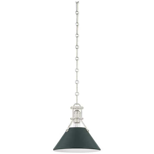 Hudson Valley Lighting Painted No.2 10" Wide Mini Pendant