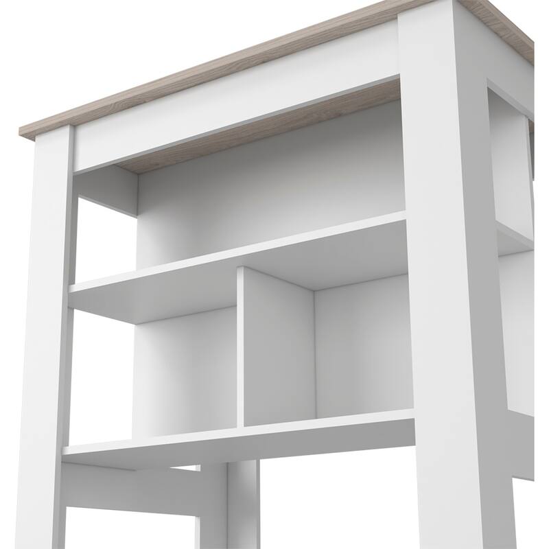 Kitchen Island Antibacterial Dozza, Three Shelves