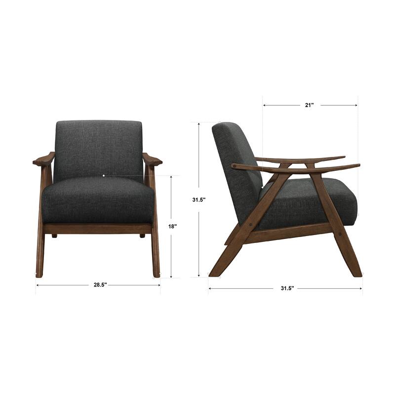 Levine 3-Piece Retro Living Room Sofa Set