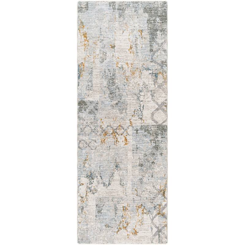 Livabliss Mid-Century Modern Dresden Abstract Area Rug