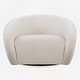 preview thumbnail 6 of 6, Uttermost DeSoto Cream Swivel Chair