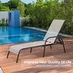 preview thumbnail 4 of 8, Gymax 2PCS Adjustable Chaise Lounge Chair Recliner Patio Yard Outdoor - See Details