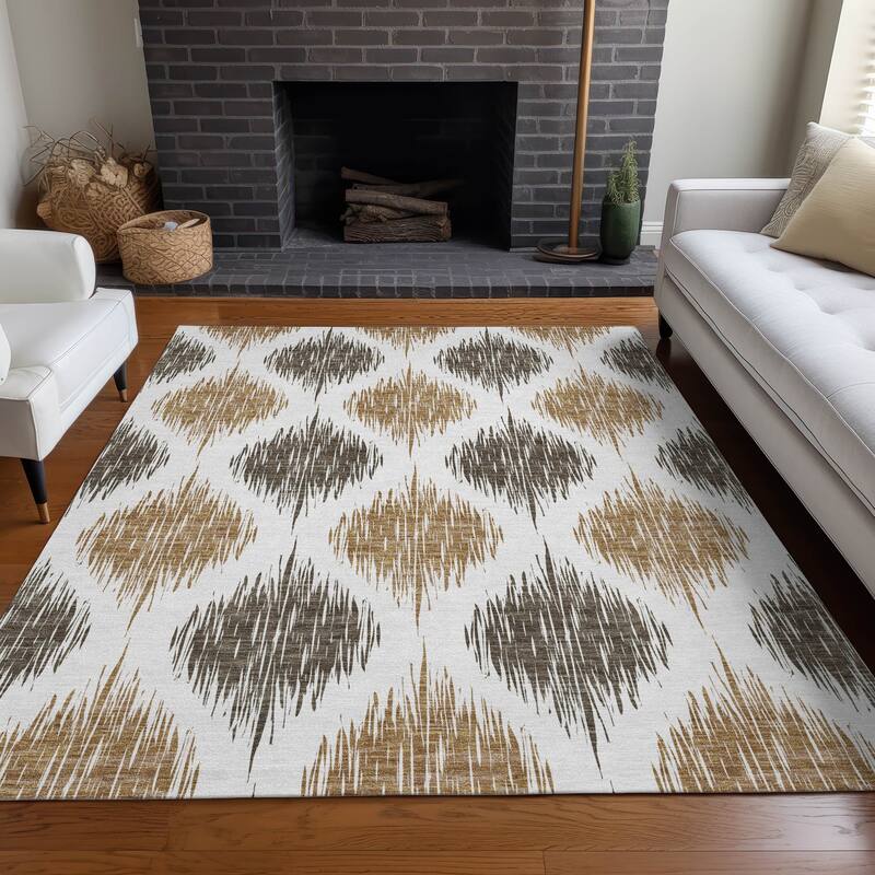 Premium Washable Super Soft Mayfield Rug - Chocolate - 9' x 12'