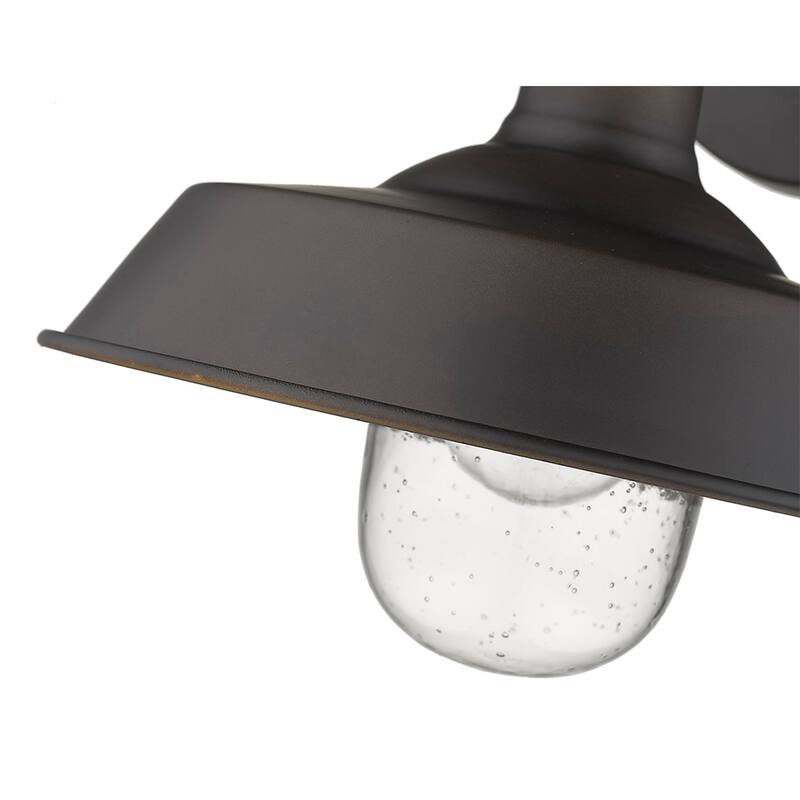 Burry 1-light Oil Rubbed Bronze Exterior Wall Fixture
