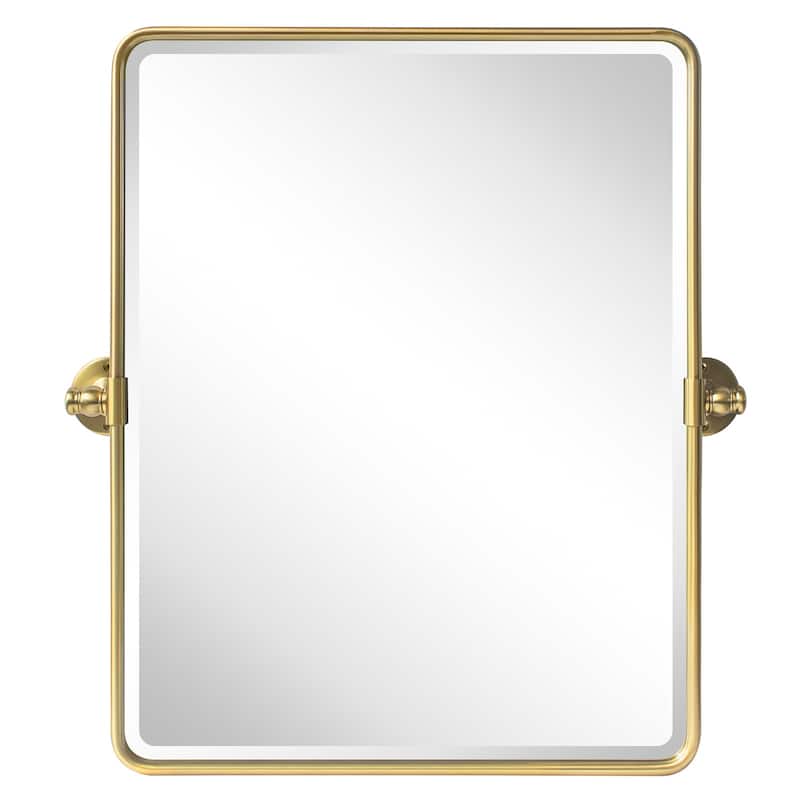 Woodvale Rectangle Metal Wall Mirrors