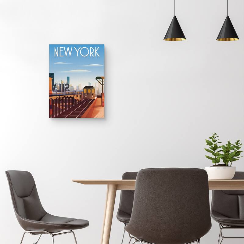 New York Canvas Art Print