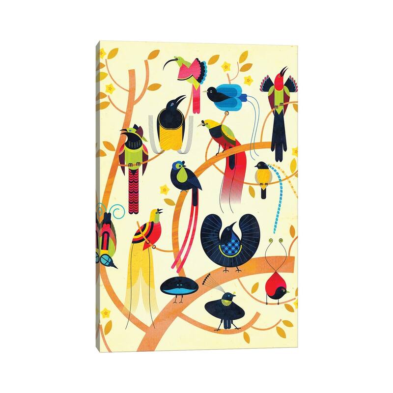 iCanvas "Birds Of Paradise" by Scott Partridge Canvas Print