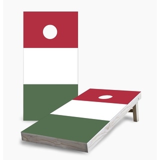 Hungarian Flag Cornhole Game (Choose Wraps or Boards)