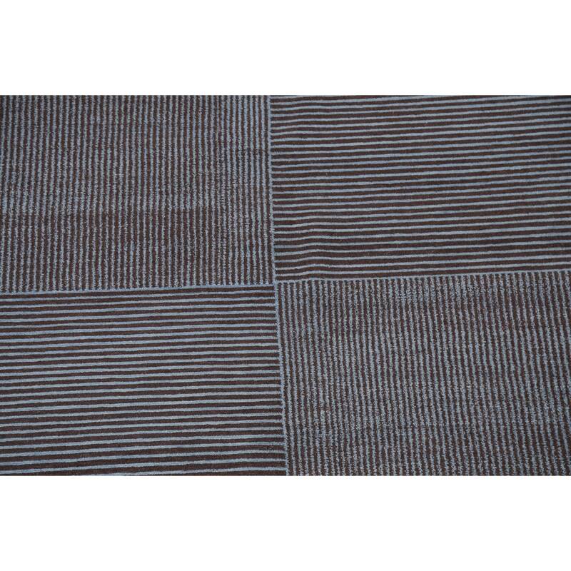 Vegetable Dye Contemporary Nepalese Oriental Area Rug Wool Handmade - 5'3" x 7'11"