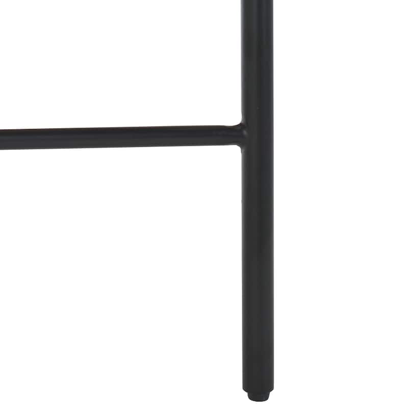 SAFAVIEH Emric Bench with Cushion - 52"W x 16"D x 18"H