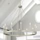 The Gray Barn Highclere 12-light Wagon Wheel Chandelier - 40"x40"x35.93" - Antique Silver