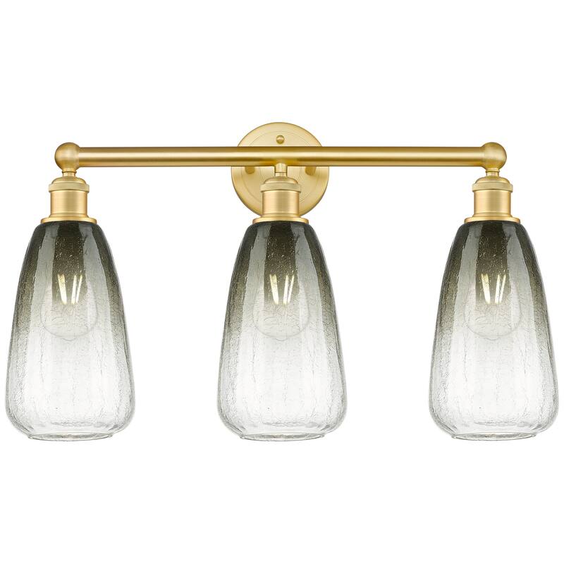 Innovations Lighting Endless Possibilities Edison - Brookhaven Almond - 3 Light 24" Bath Vanity Light