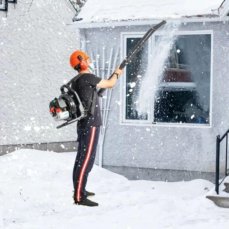 Leaf Blower with Backpack,Cordless Blowers,52CC 2-Stroke 174MPH 530CFM - 52CC