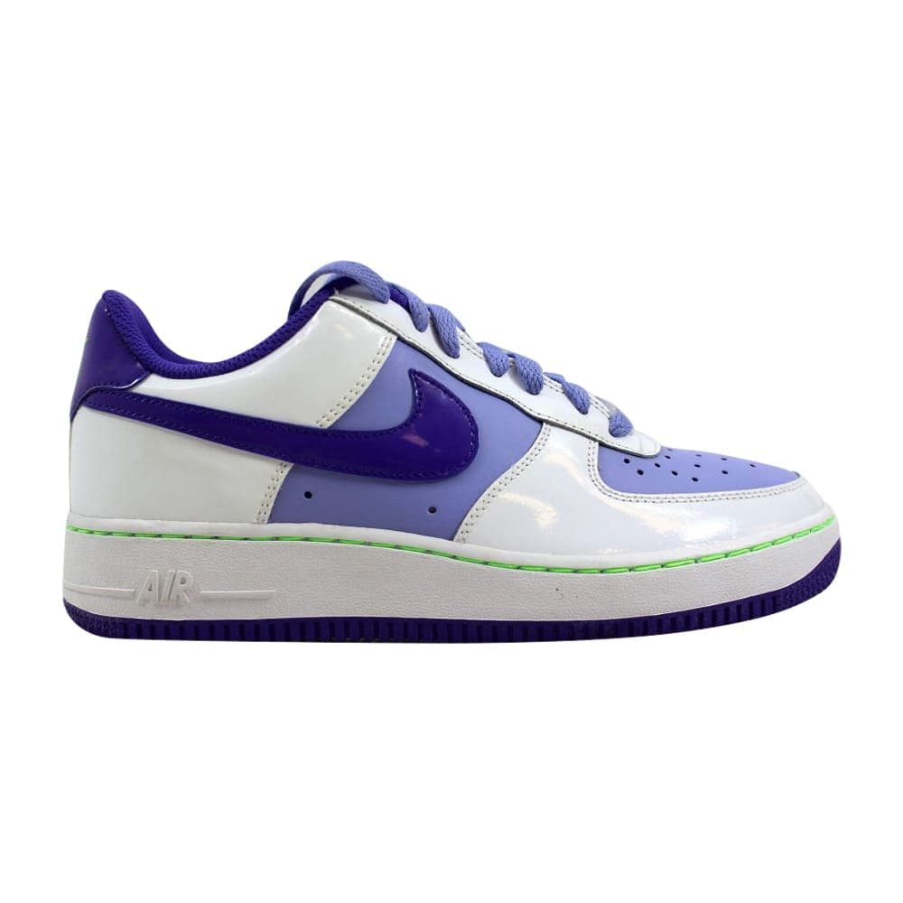 air force 1 purple and green