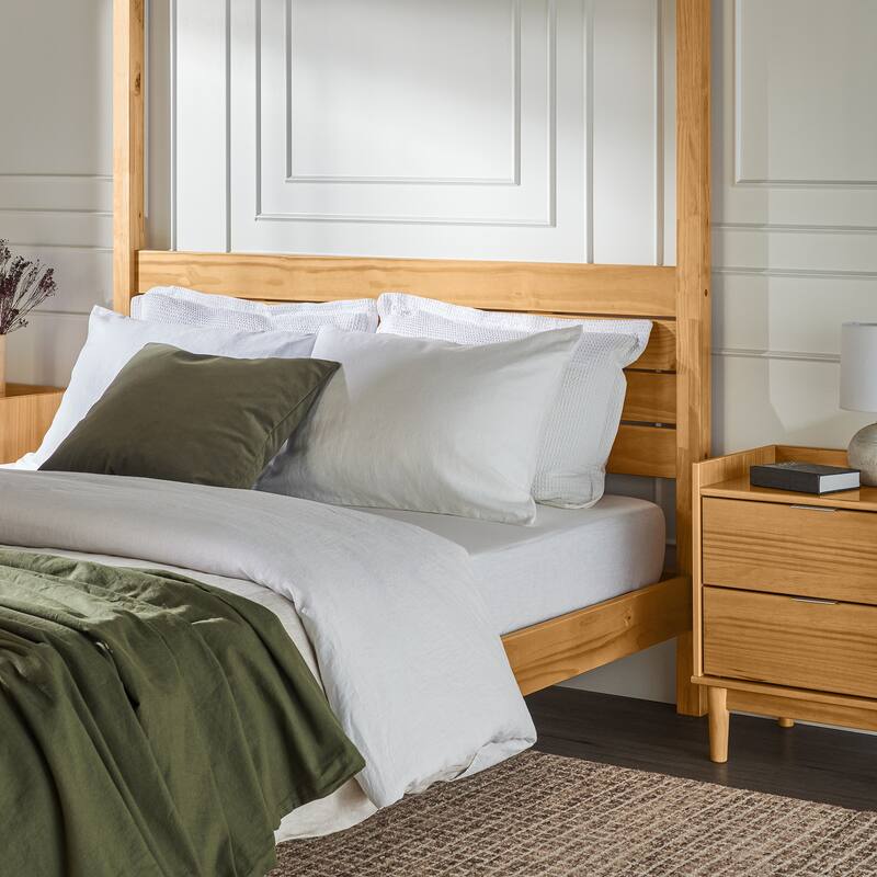 Middlebrook Designs Minimalist Canopy Queen Bedframe