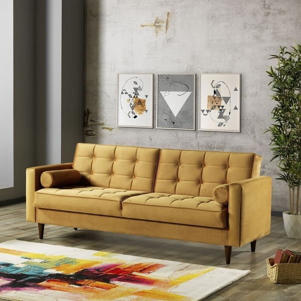 Gold sleeper deals sofa