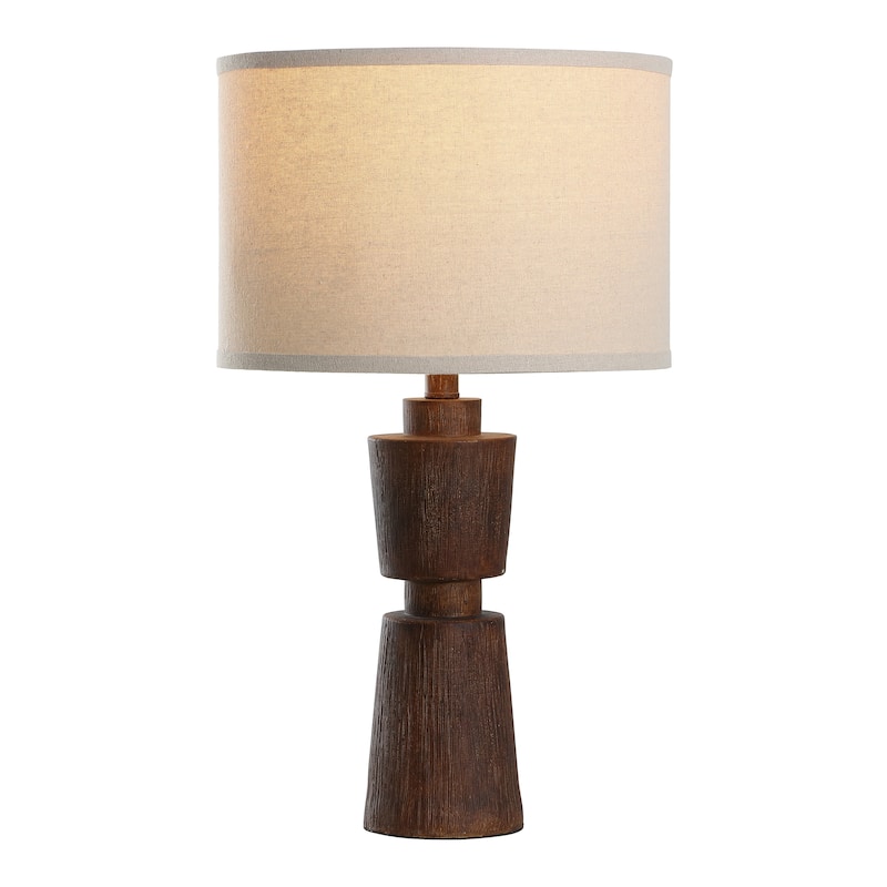 SAFAVIEH Nici 23-inch Resin Table Lamp (LED Bulb Included) - 13"W x 13"D x 23"H