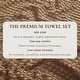 preview thumbnail 26 of 193, Linery & Co. Cotton Diamond Waffle Texture Bath Towels.