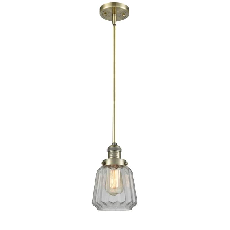 Innovations Lighting Chatham Single Light 6" Wide Mini Pendant with