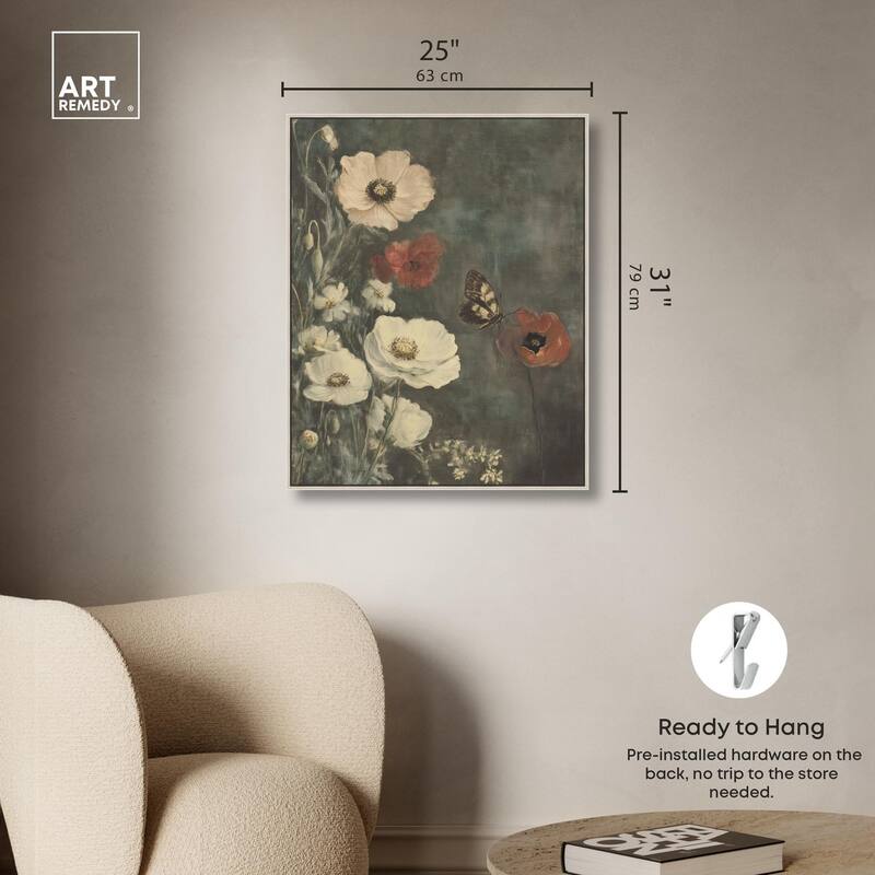 Vintage Botanicals I Canvas by Art Remedy
