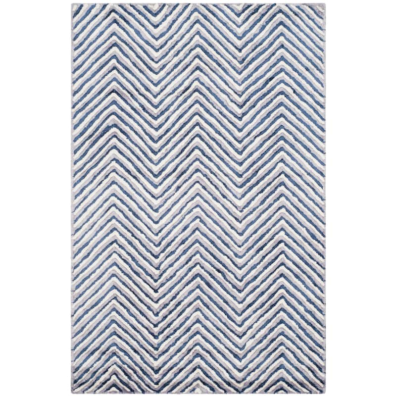 SAFAVIEH Handmade Soho Shira Chevron N.Z. Wool Rug