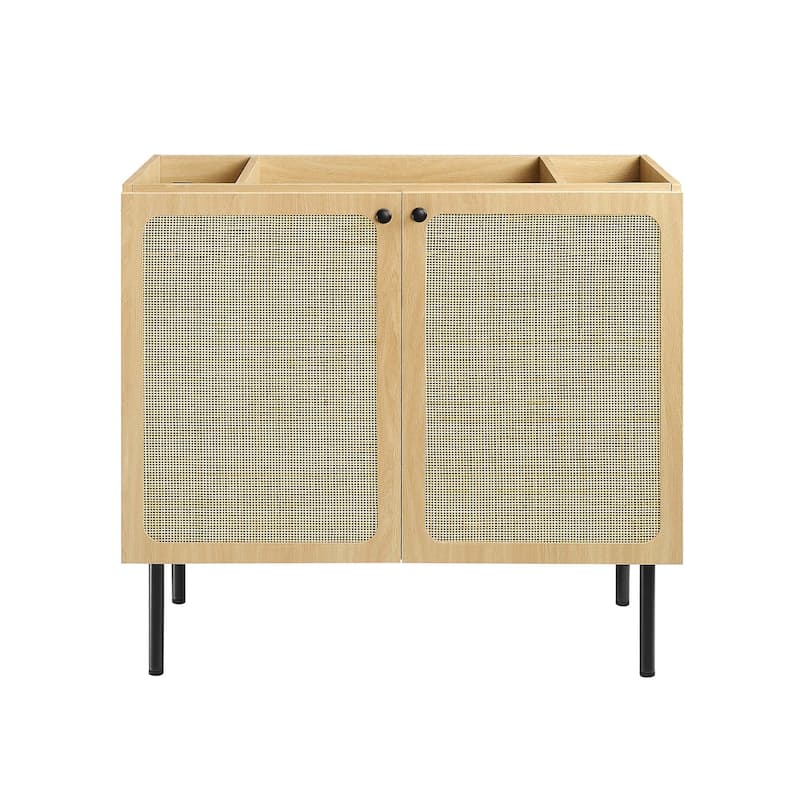 Chaucer Bathroom Vanity with Black Basin Included