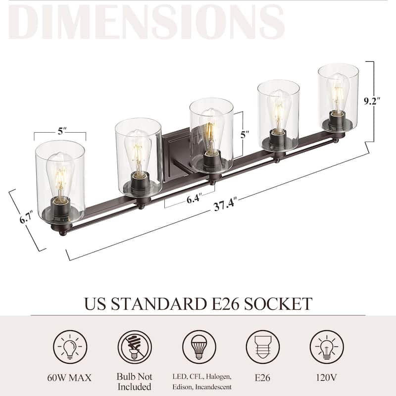 Bathroom Vanity Light,Wall Sconce Lamp Over Mirror