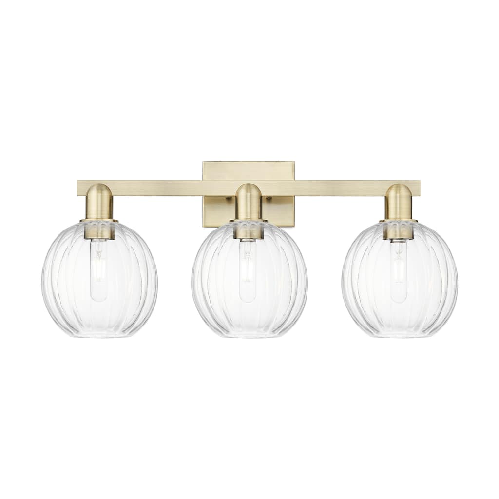 Innovations Lighting Downtown Urban - Preston - 3 Light 26" Globe Shade Bath Vanity Light