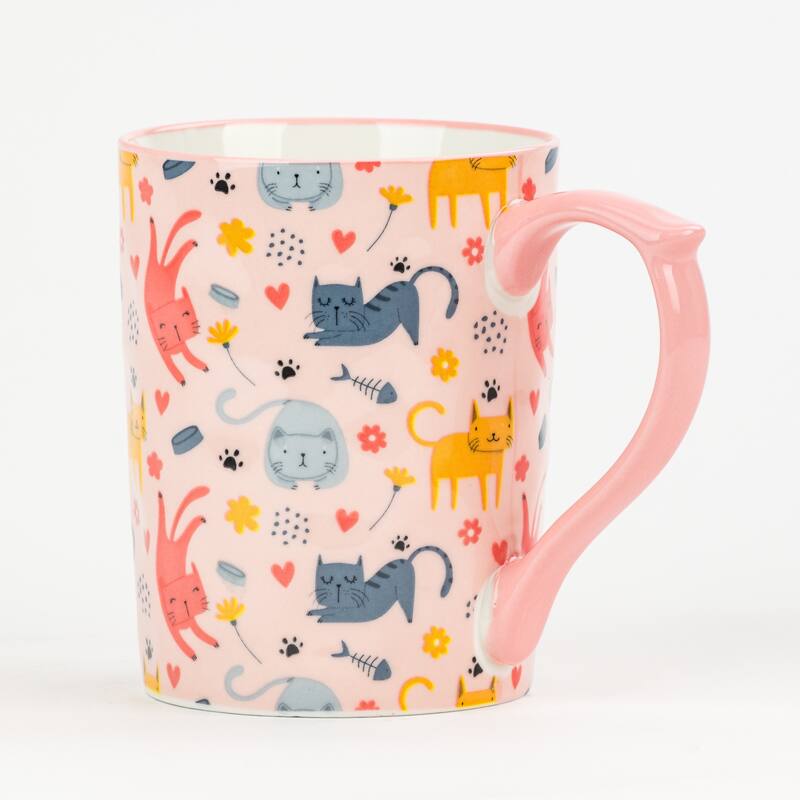 10 Stawberry Street Sylvie Animals Mug, Set of 4