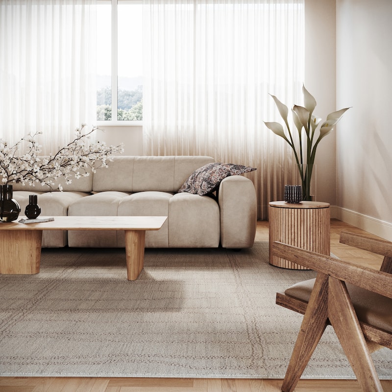 Nuloom Cassiane Bohemian Striped Wool Area Rug