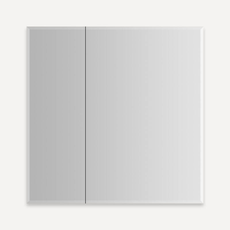 Robern MR3030D4FBE0 M Series Reserve 29-1/4" x 30" Frameless Double - Mirrored - Mirrored Finish