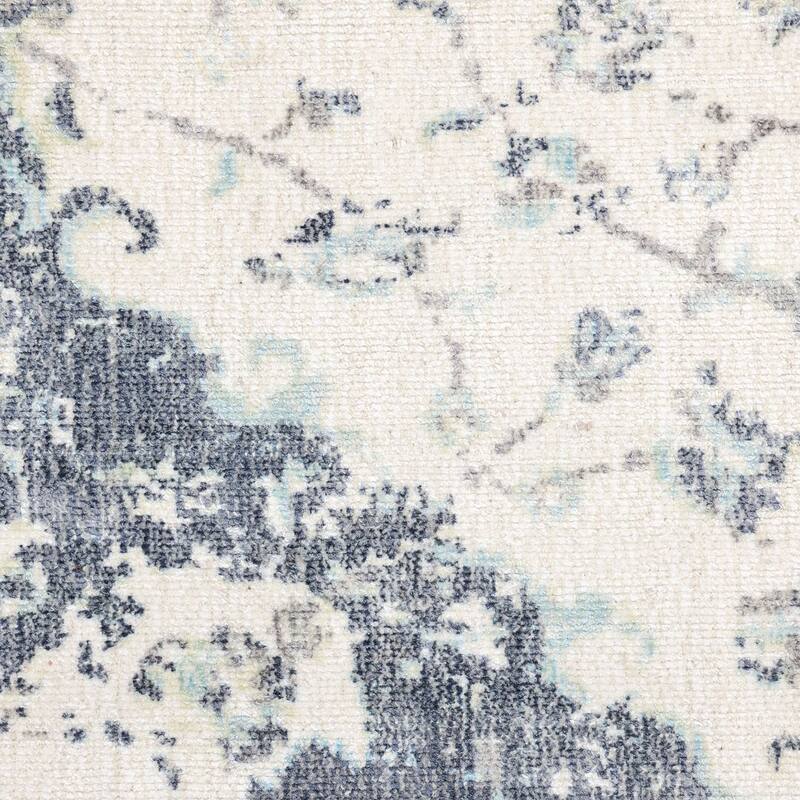 Overton Handmade Modern Contemporary Floral Area Rug