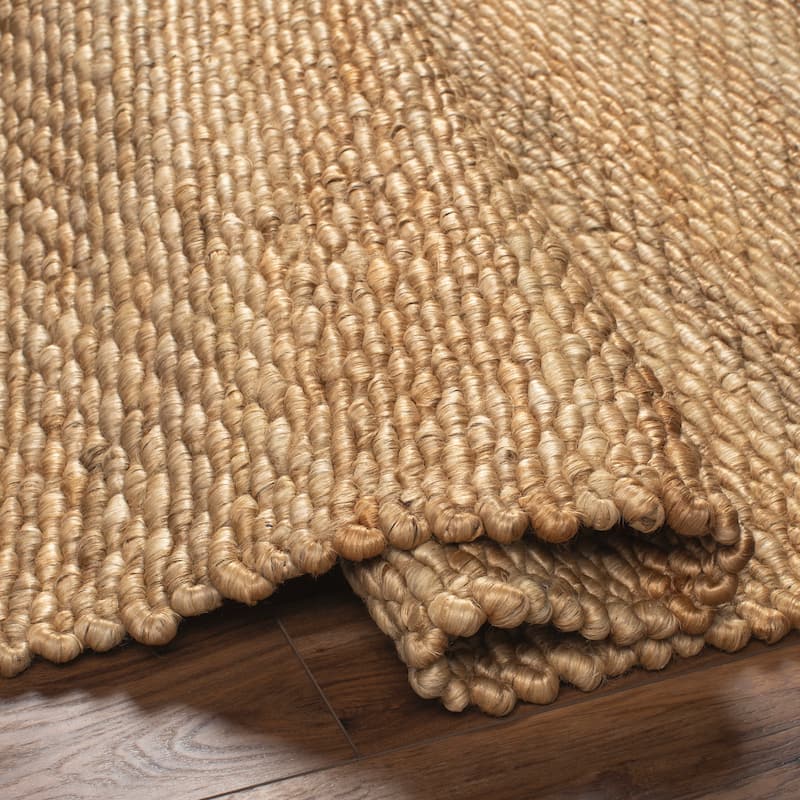 Penelopea Handmade Chunky Jute Area Rug