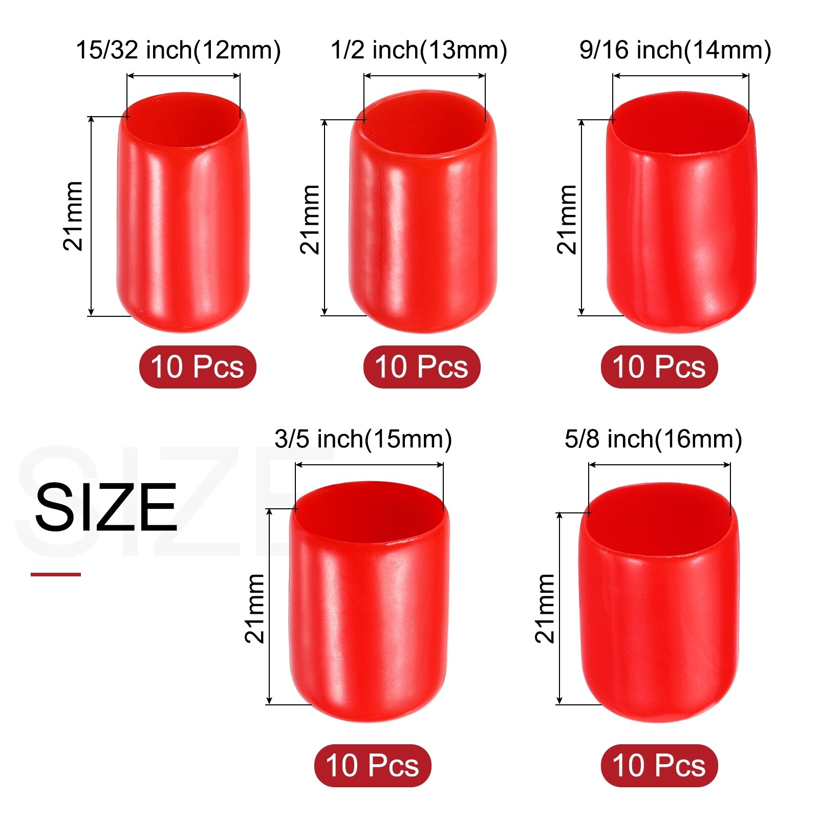 Rubber End Caps Protective Caps