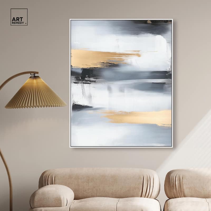 Visual Gold Vortex II Canvas by Art Remedy
