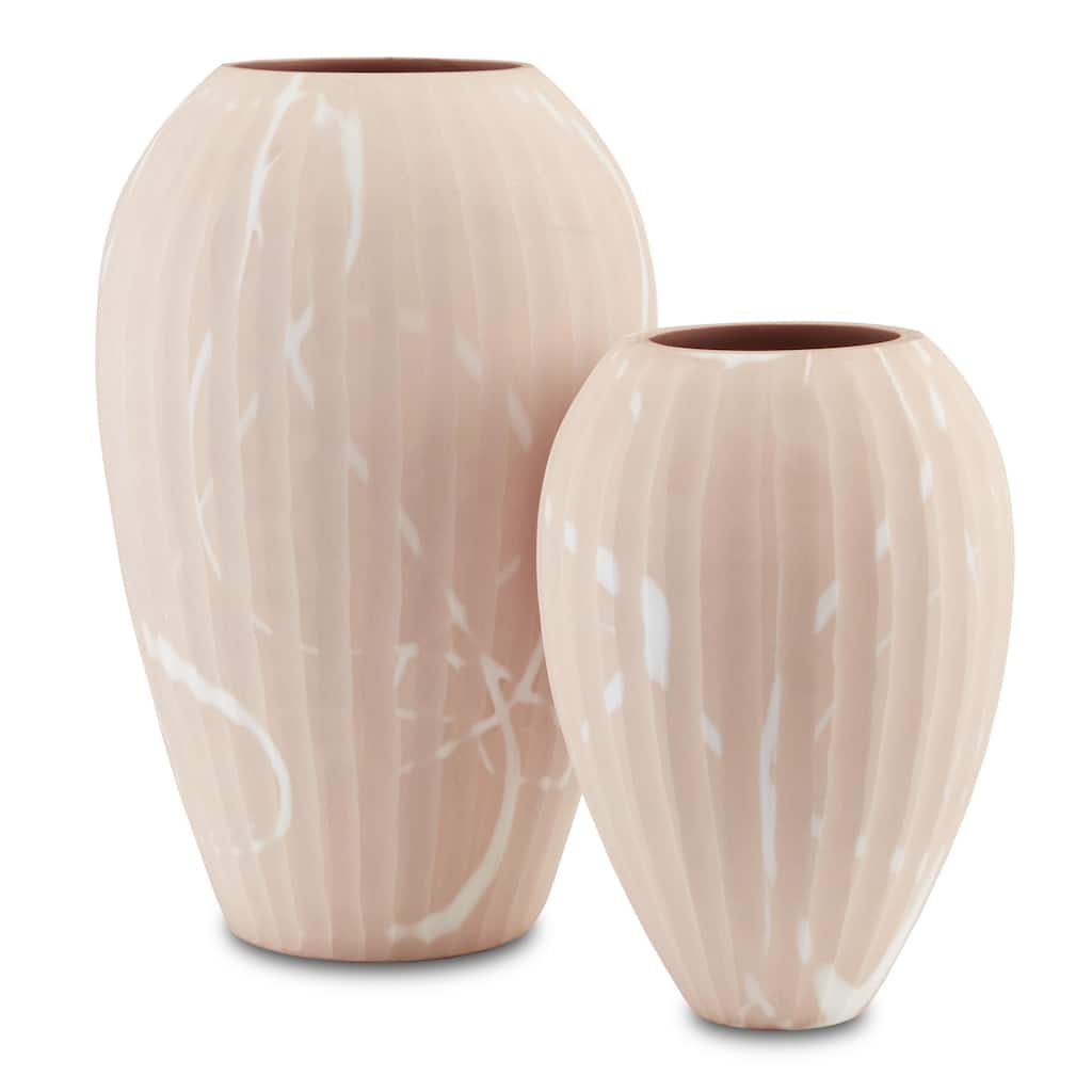 Currey & Company Lawrence Sand Vase Set of 2