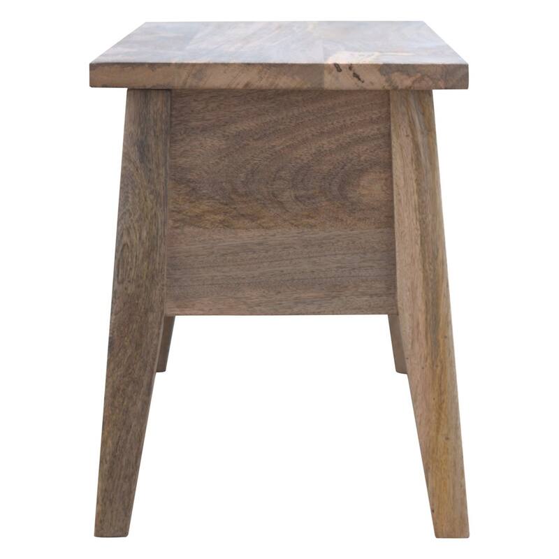 Elegant Design Solid Wood Lid Up Storage Bench Sturdy And Durable