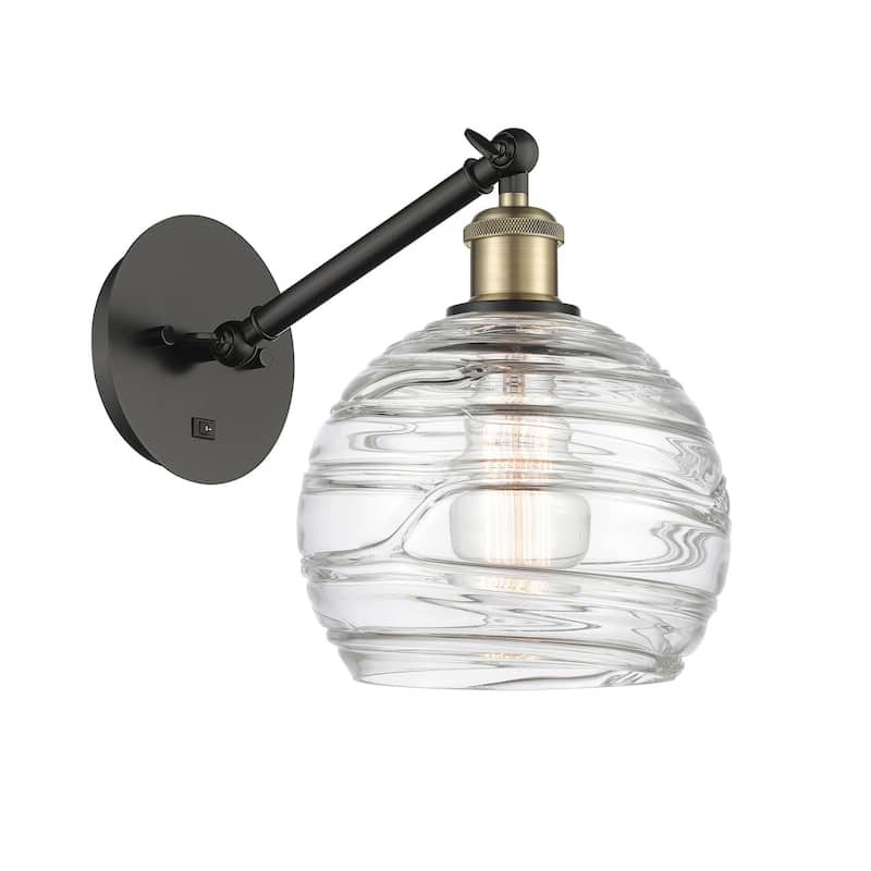 Innovations Lighting 317-1W-14-8 Athens Sconce Athens 14" Tall Wall