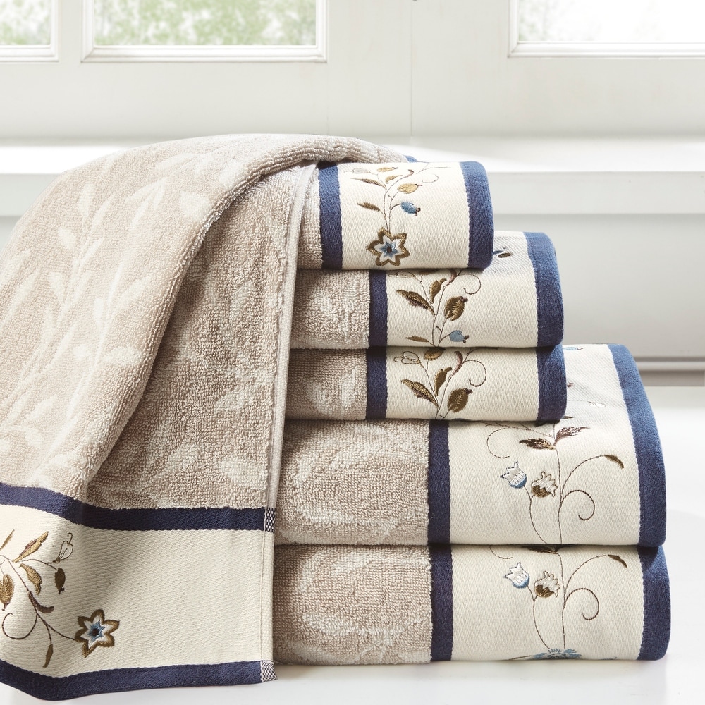 Superior Athens Cotton With Greek Scroll Floral Pattern Assorted