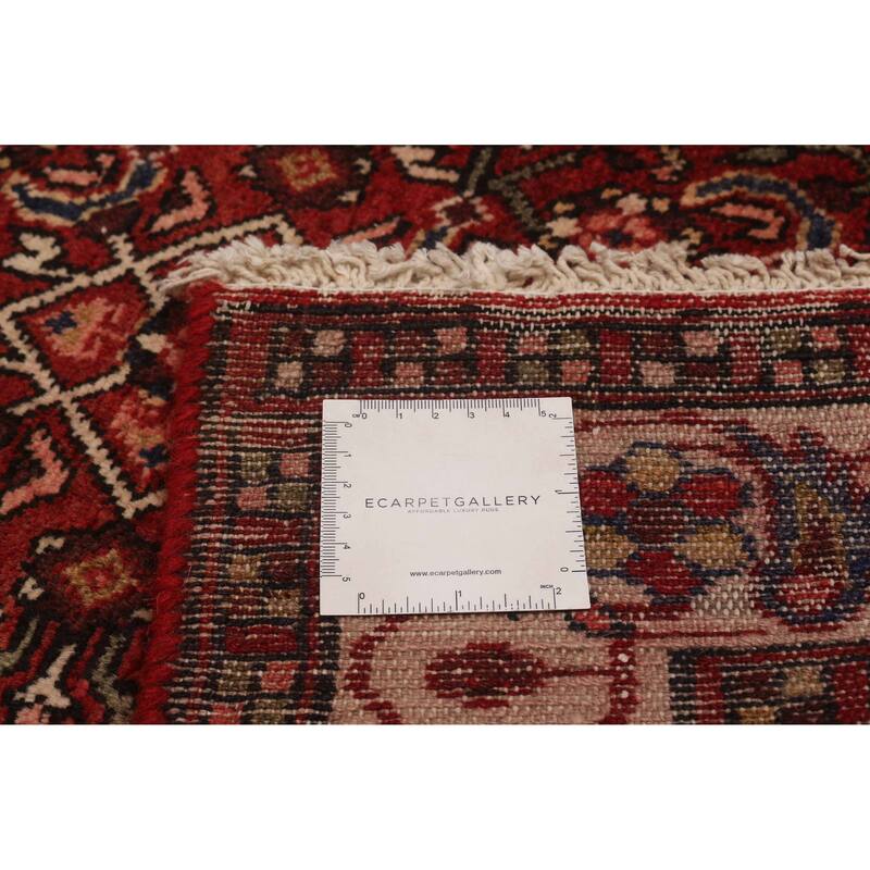 ECARPETGALLERY Hand-knotted Anadol Red Wool Rug - 3'5 x 9'1