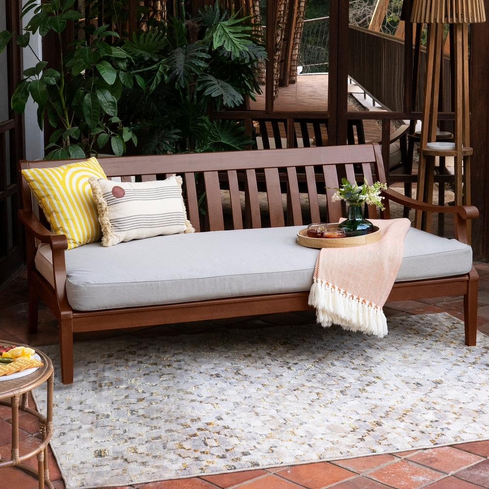 SAFAVIEH Outdoor Cadeo Wicker Daybed with Pillows and Cushions - On Sale -  Bed Bath & Beyond - 31764462