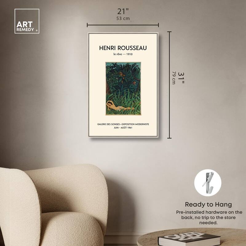 Dream in the Jungle Canvas by Art Remedy