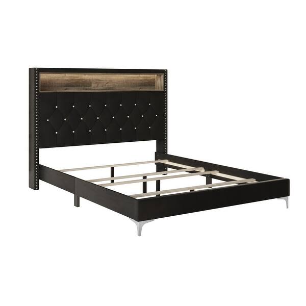 Javan Upholstered Panel Bed